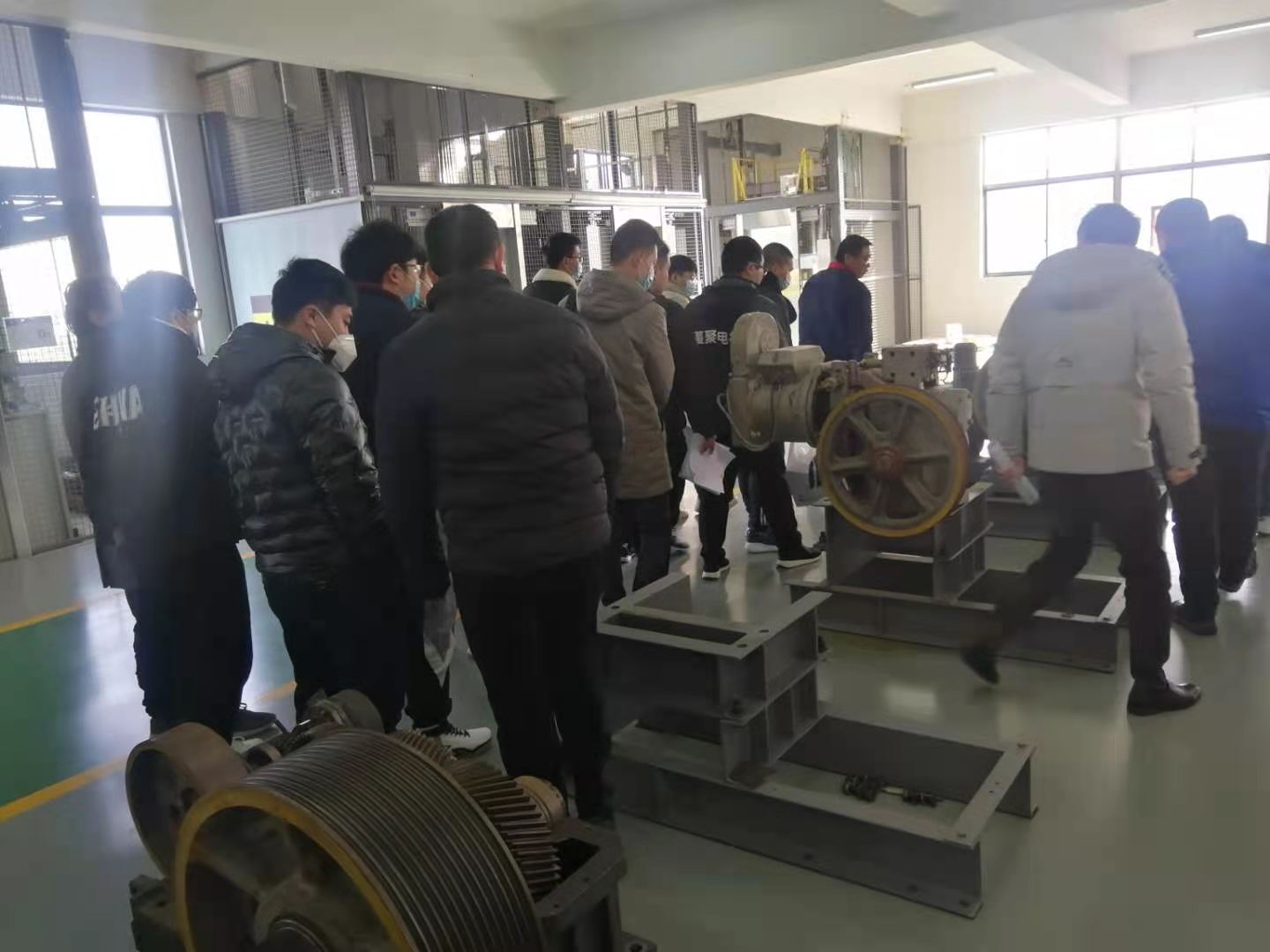    技能等级鉴定实操现场