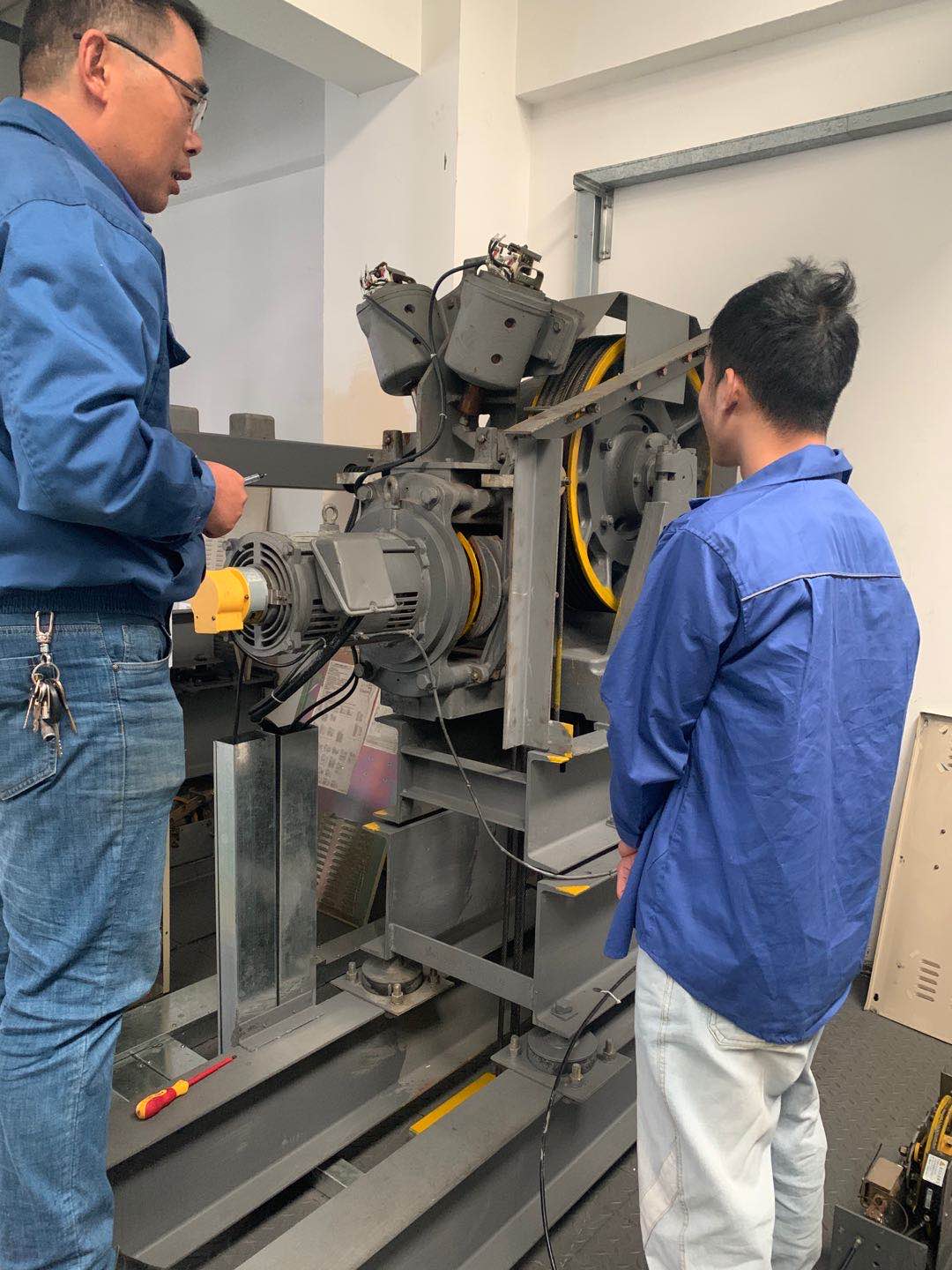    技能等级鉴定实操现场