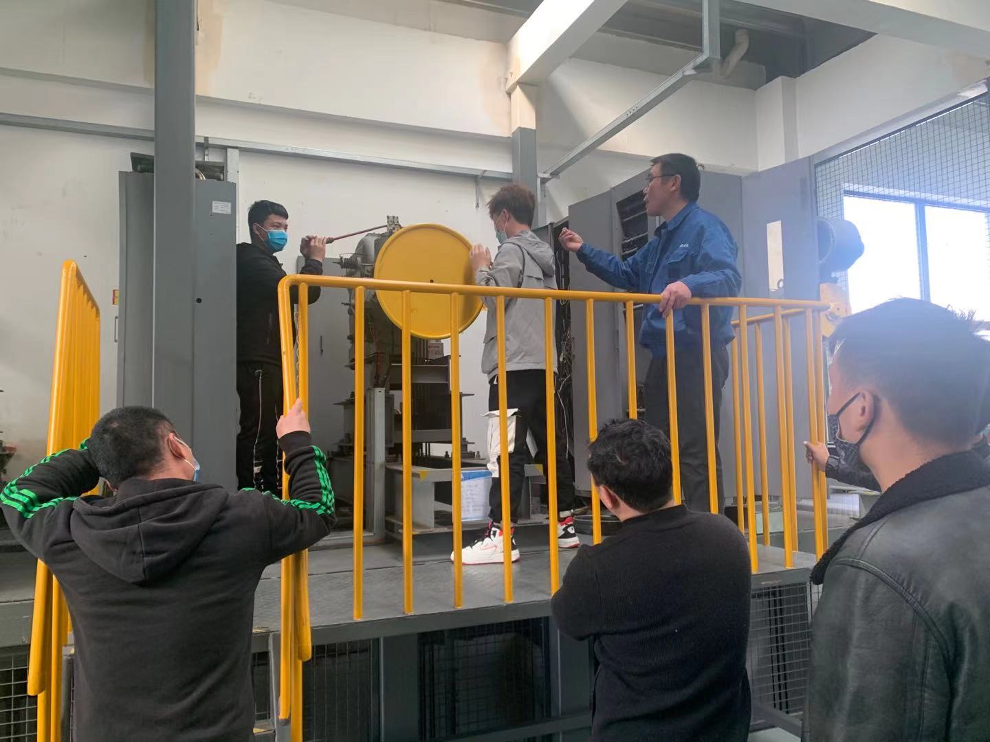    技能等级鉴定实操现场